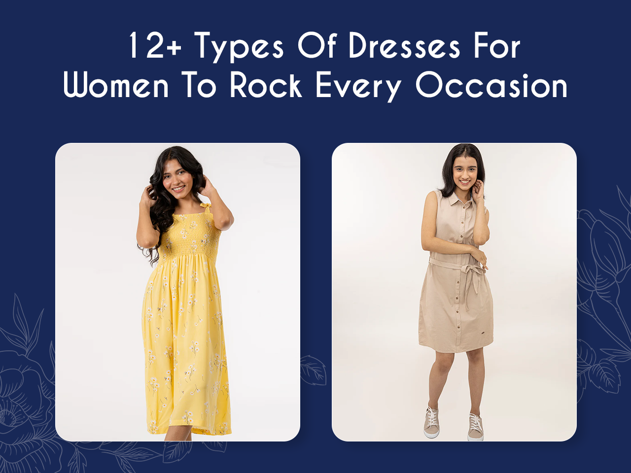 Different types of women's dresses : r/coolguides