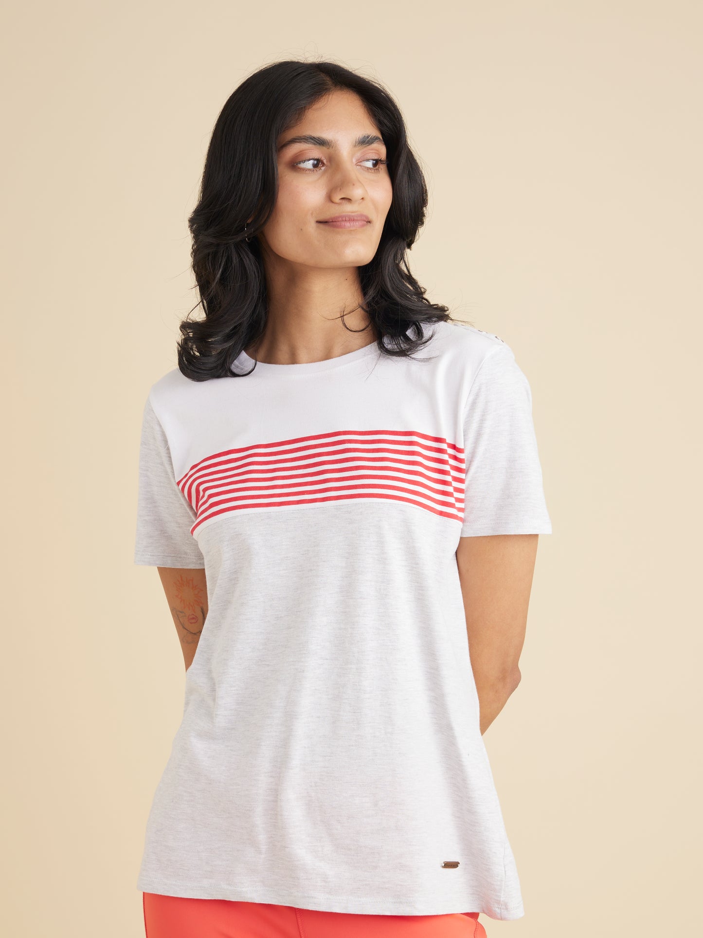 The Abbess Top Red