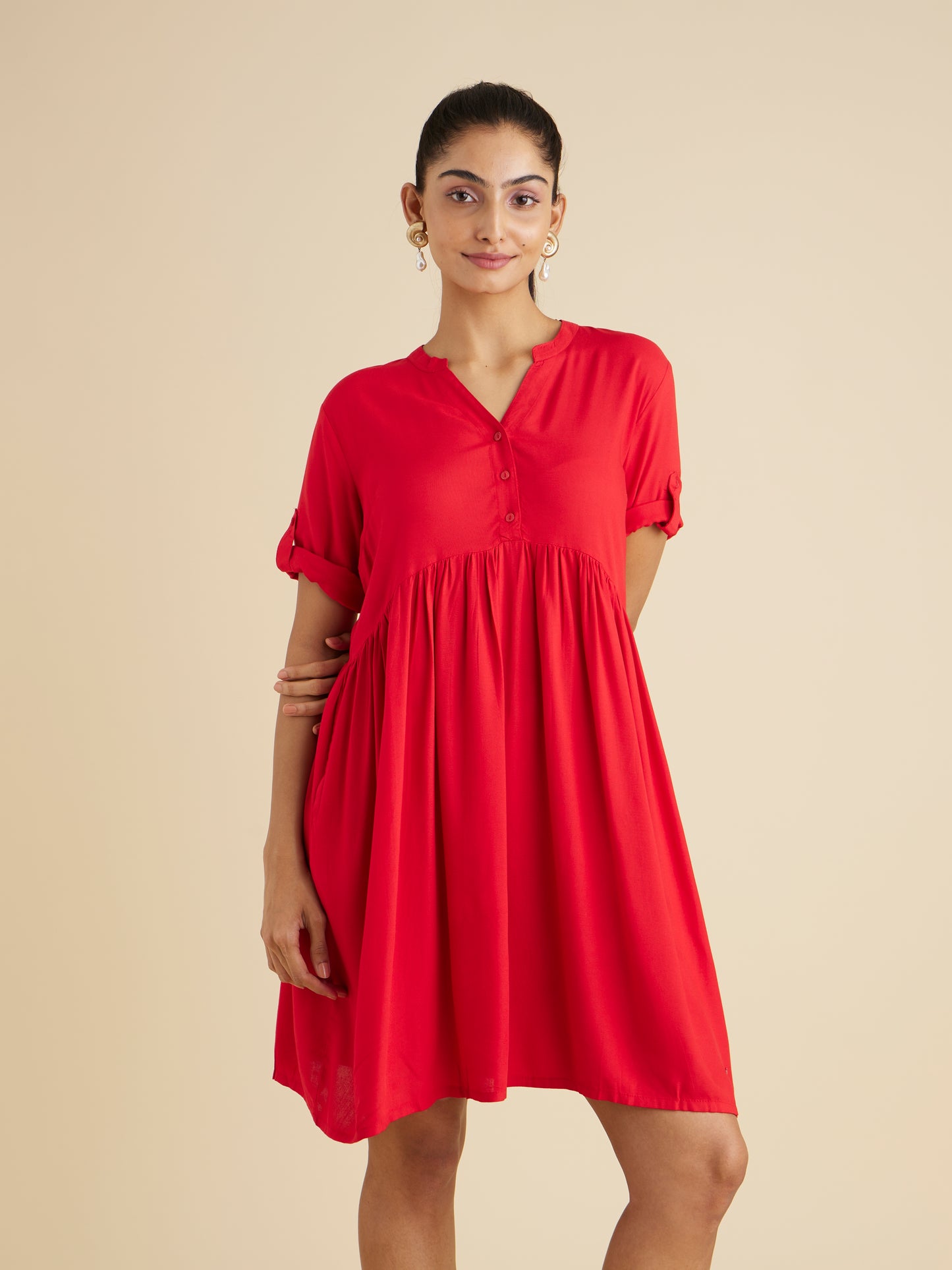 The Balabac Dress Red