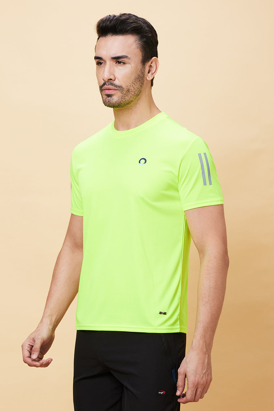 The Workout T-shirt Neon Yellow