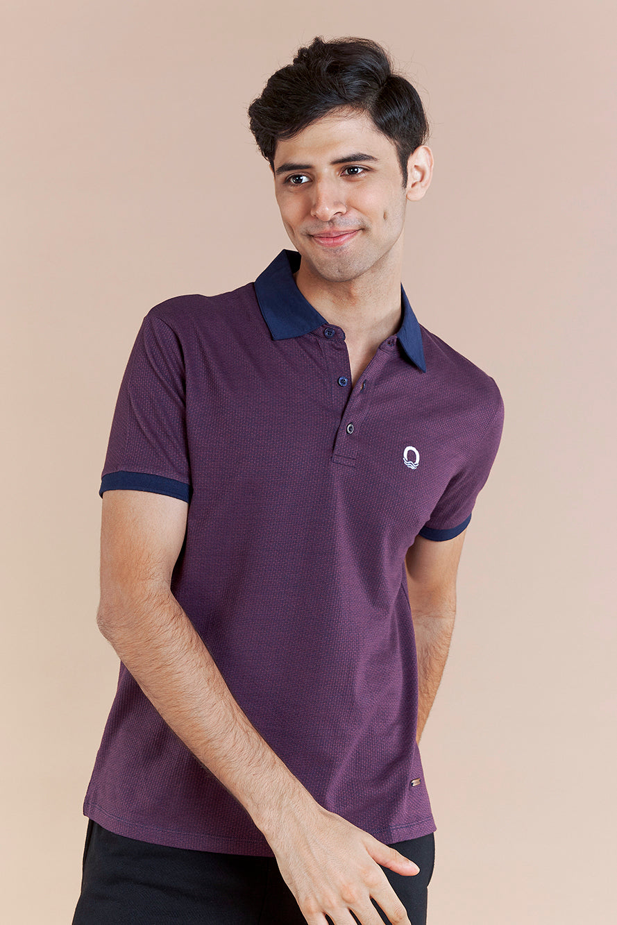 The Camacari Polo Shirt Crushed Violet For Men