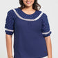 The Marquesas Top  Blue