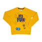 Toddler Boys Fun Sweatshirt Yellow