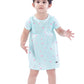 Toddler Girls Heart Print Dress Sky Blue
