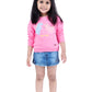 Toddler Girls Best Buds Sweatshirt Pink