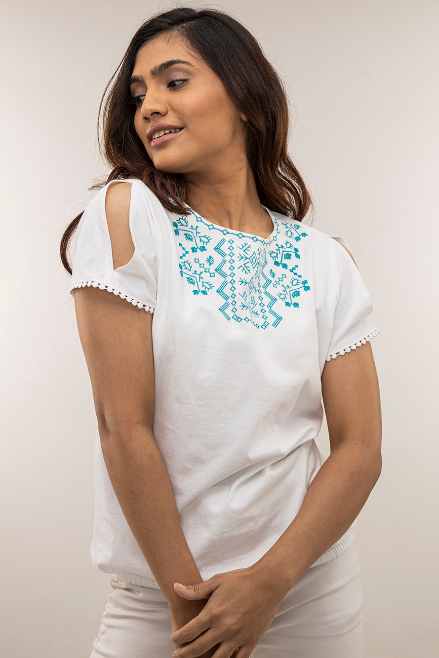 The Sylt Top White
