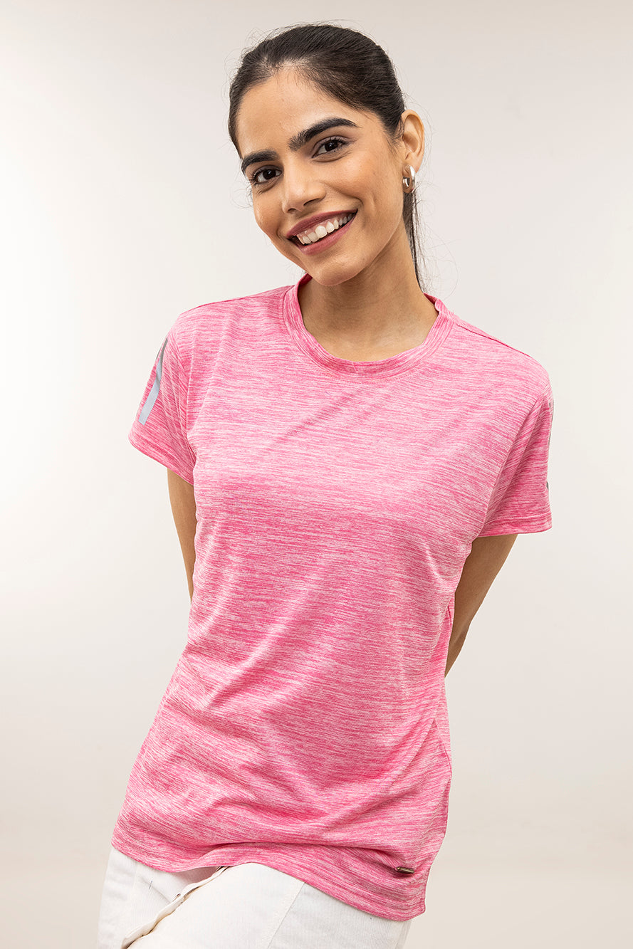 The Workout T-shirt Injected Pink