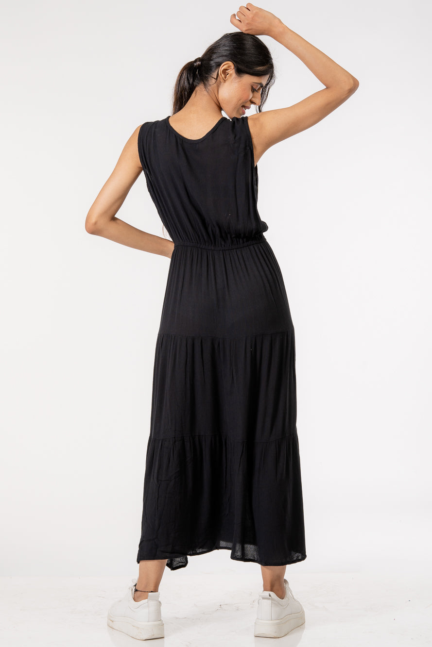 The Naxos Dress Black