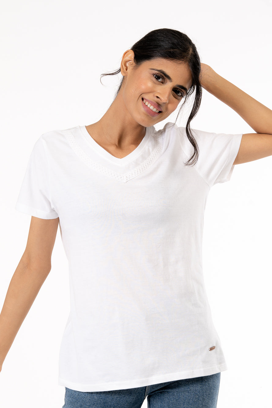 The Cyclades Top White