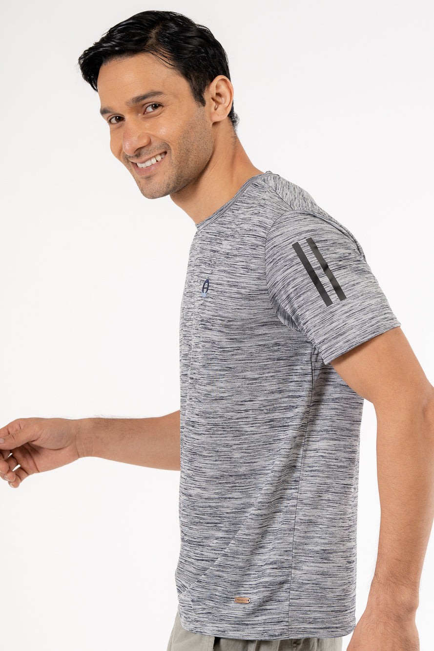 The Workout T-shirt Injected Grey