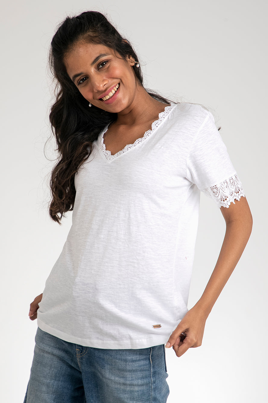 The Sal Top White