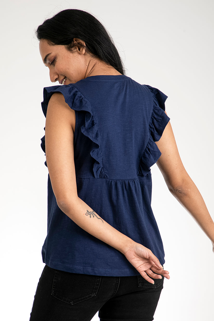 The Sable Top Navy