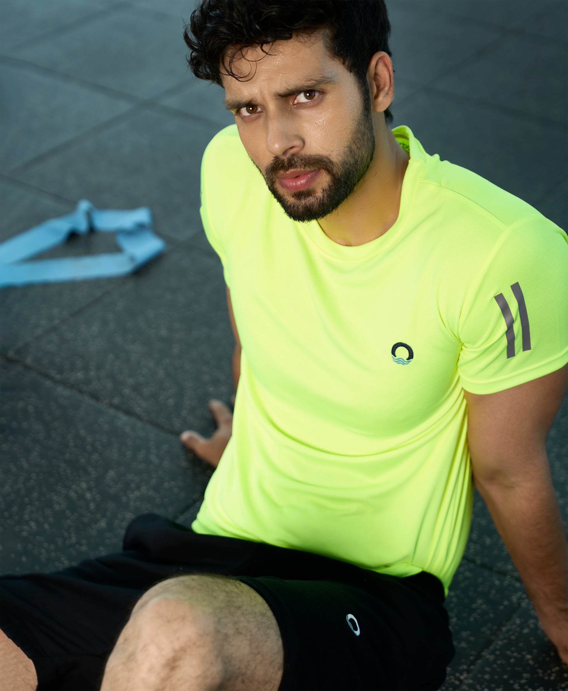 The Workout T-shirt Neon Yellow For Men