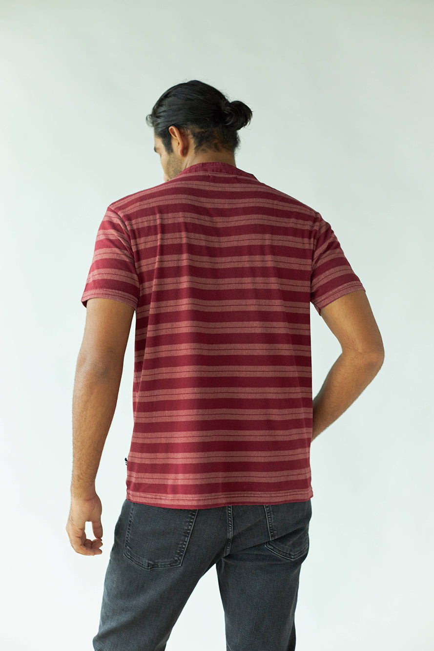 The Garment Dyed T-shirt Wine