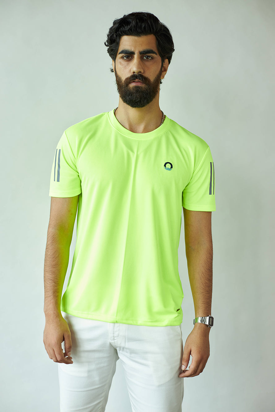The Workout T-shirt Neon Yellow